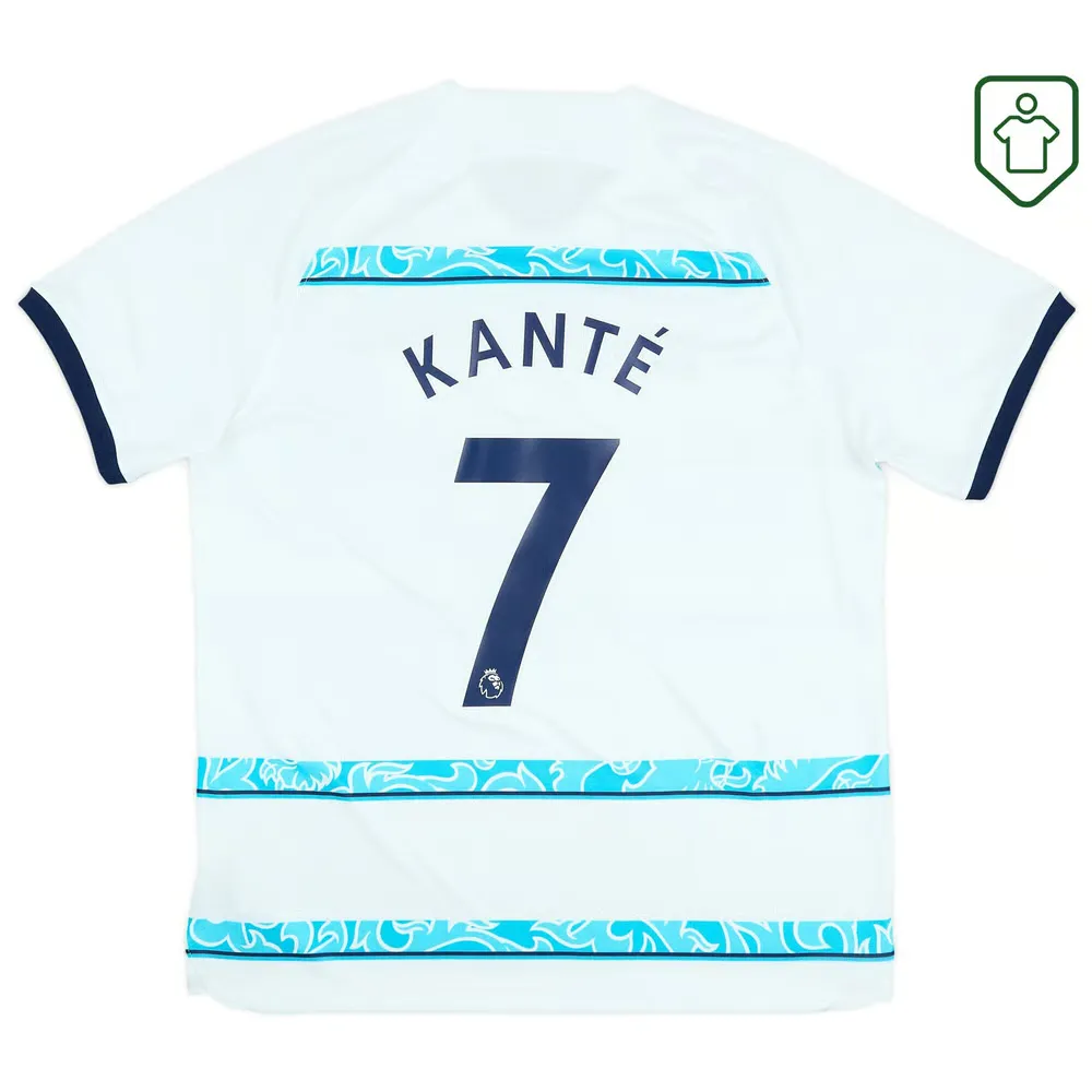 Camiseta retro visitante hombre Chelsea Kante #7