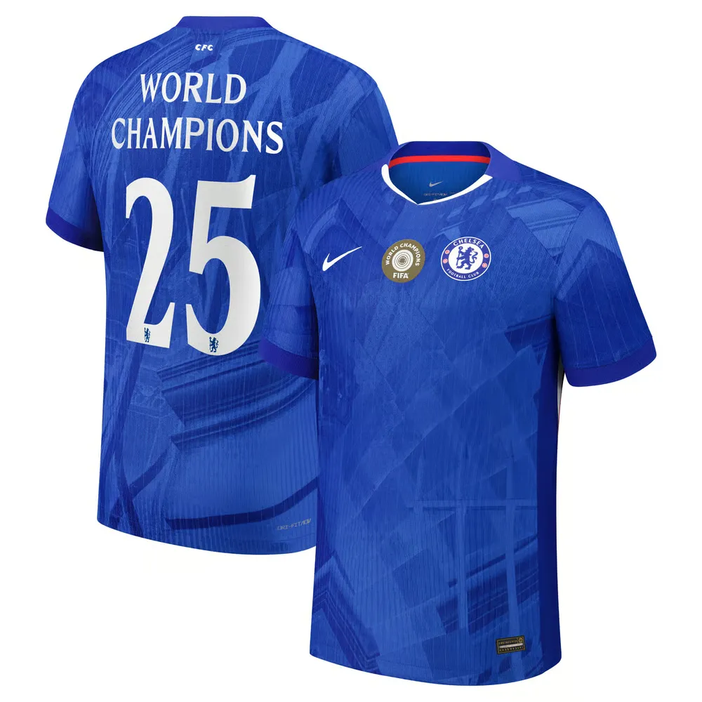 Camiseta Local Chelsea 2025/26 Mujer - Campeones del Mundo n.º 25