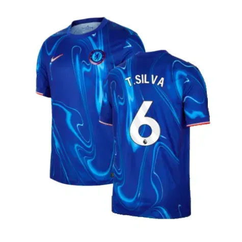 Camiseta de casa T.SILVA Chelsea 2024/25 para niños - Imagen 2