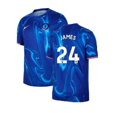 Camiseta de casa JAMES Chelsea 2024/25 para niños