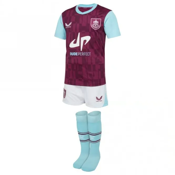 Kit local Burnley 2024/25 para niños