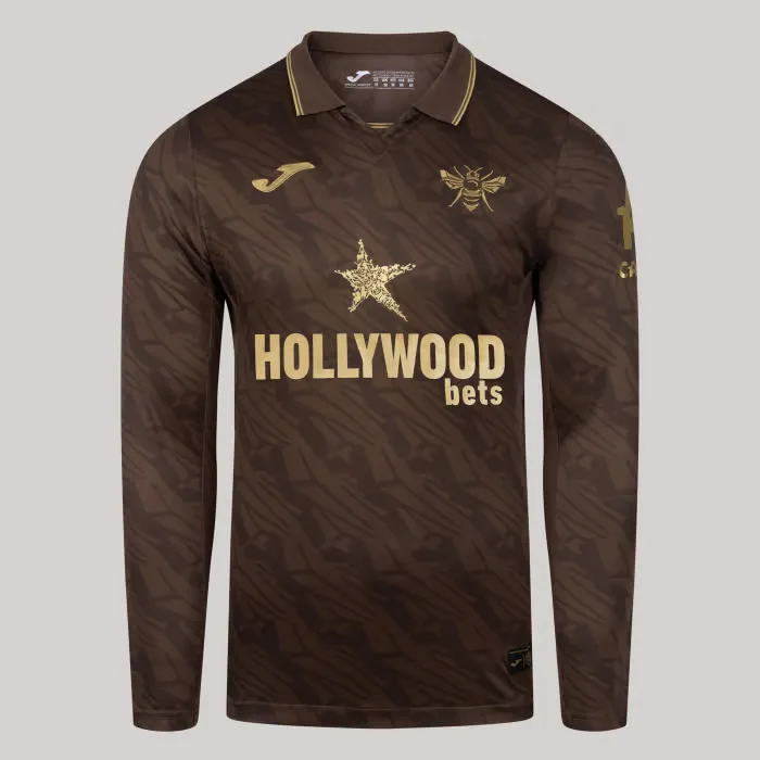 Hombre Camiseta de Manga Larga Visitante Brentford 2025/26