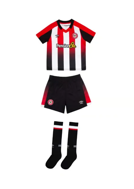 Kit infantil Brentford 2024/25 hogar