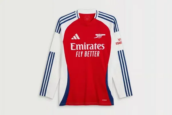 Camisa de casa de manga larga para hombre Arsenal 2024/25