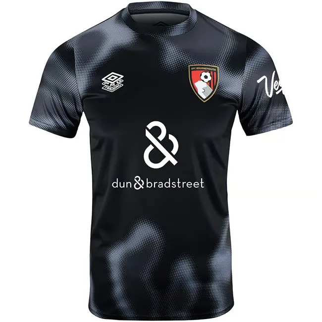 Camisa de calentamiento de tercera equipación - Negra para hombre AFC Bournemouth 2024/25