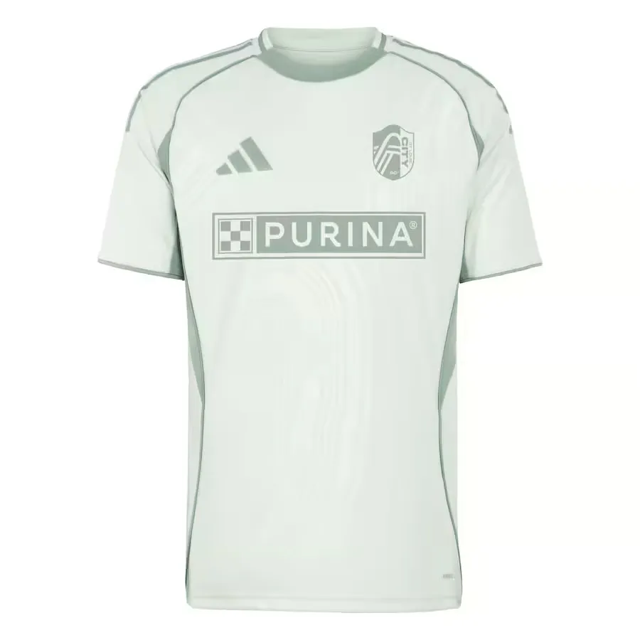 Camiseta Previa al Partido Tercera 2025 del St. Louis City SC para Hombre - Verde