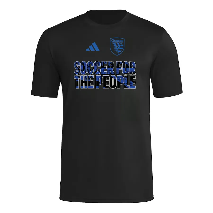 Camiseta Hombre San Jose Earthquakes 2025 Tercera Hook AEROREADY