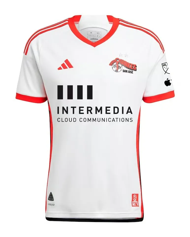 Camiseta hombre San Jose Earthquakes 2025 visitante