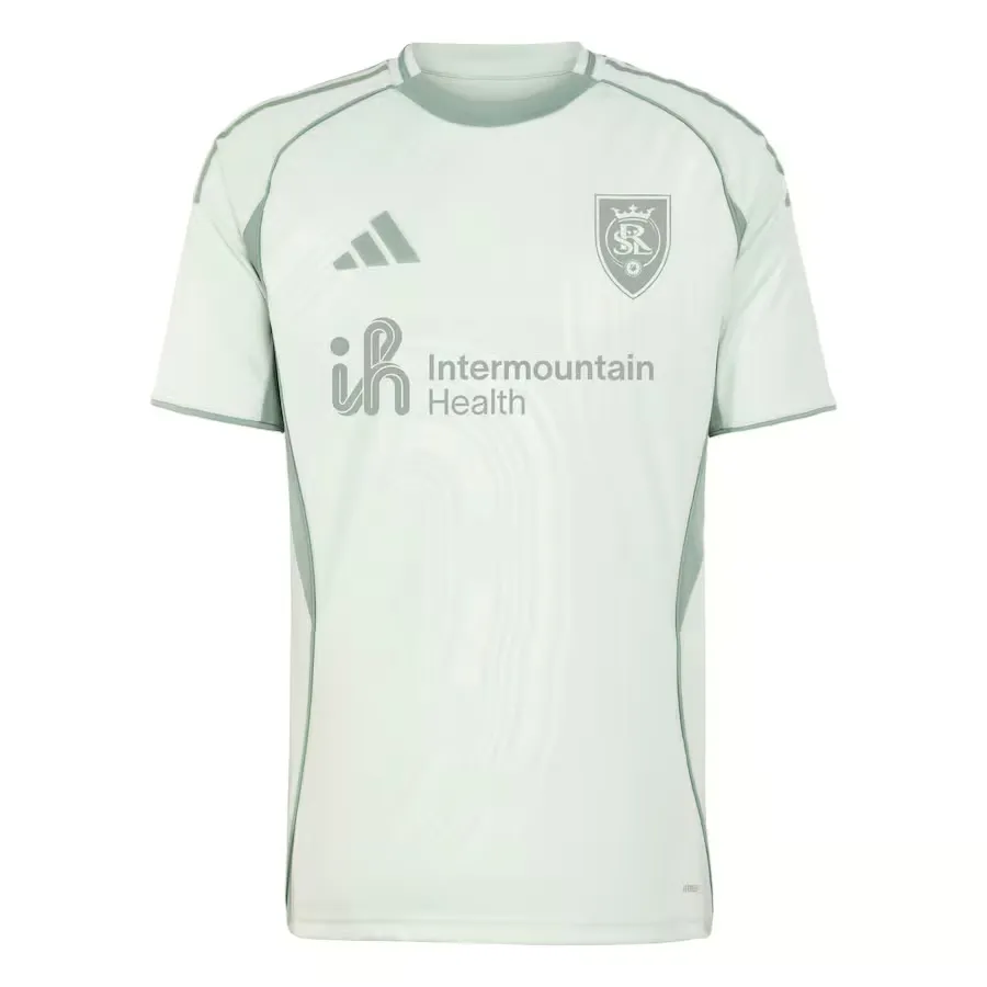 Camiseta Mujer Real Salt Lake 2025 Tercera Pre Partido Verde