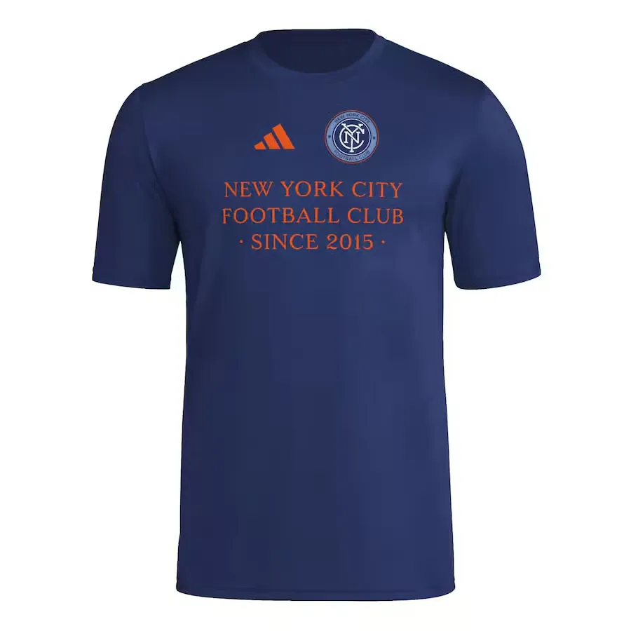 Camiseta Tercera Hook AEROREADY 2025 del New York City FC para Mujer - Azul Marino
