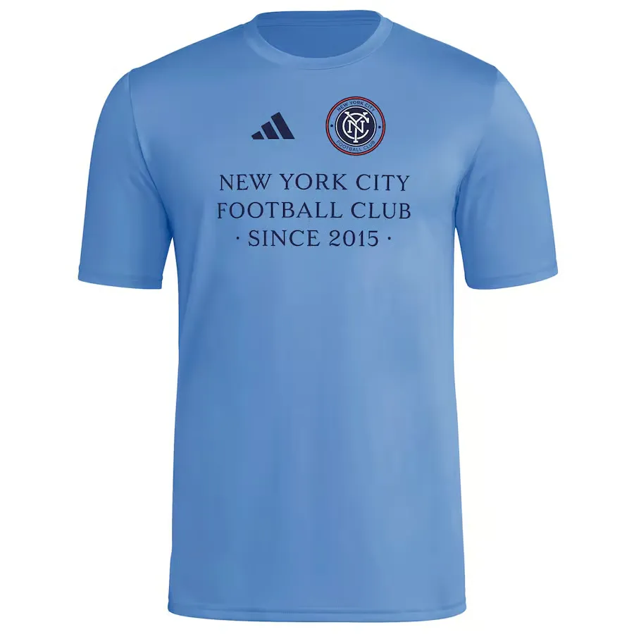 Camiseta Tercera Hook AEROREADY 2025 del New York City FC para Mujer - Azul