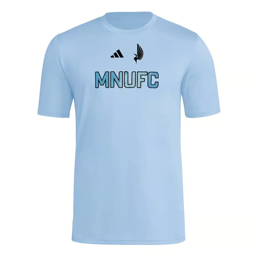 Camiseta hombre Minnesota United FC 2025 tercera Hook AEROREADY - azul
