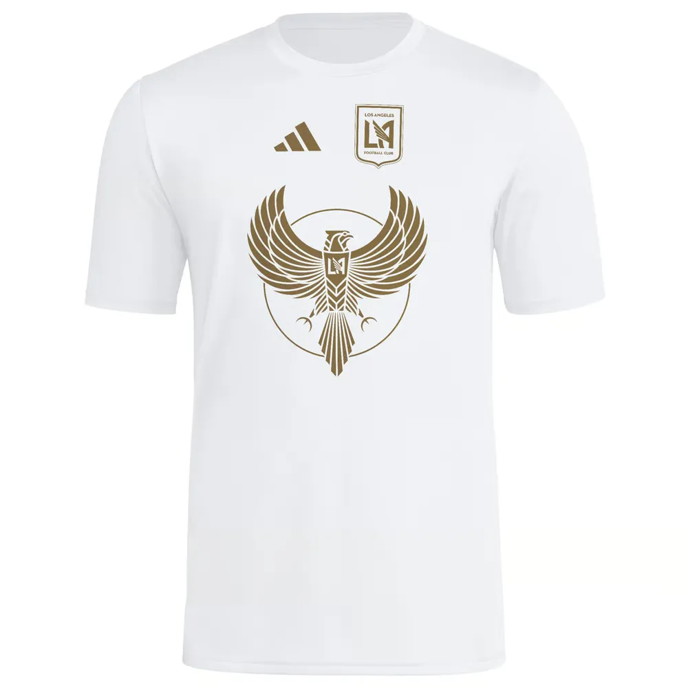 Camiseta Hook AEROREADY Tercera Mujer Los Angeles FC 2025 - Blanca