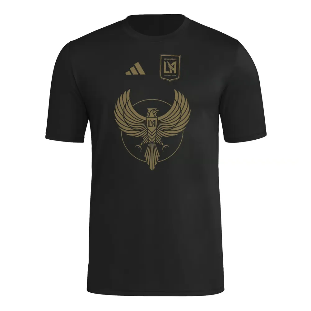 Camiseta Hook AEROREADY Tercera Infantil Los Angeles FC 2025 - Negra
