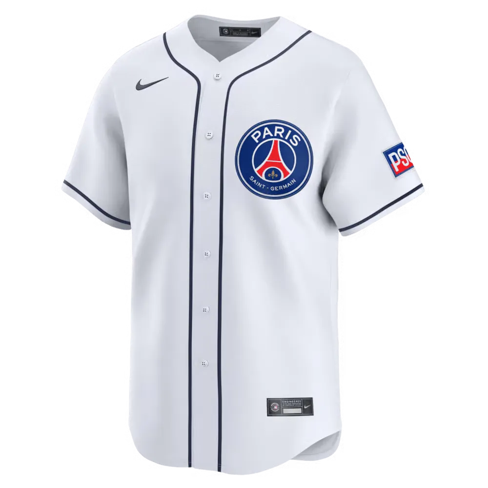 Camiseta Mujer PSG x MLB 2025/26 Edición Limitada - Blanca