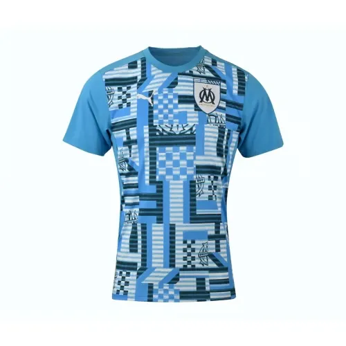Camiseta prepartido de hombre OM 2024/25 tercero - Azul océano