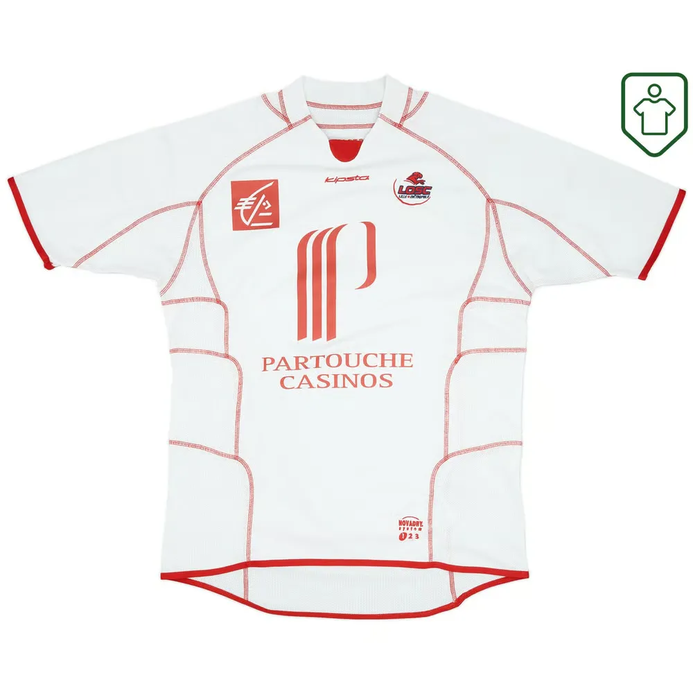 Hombre Camiseta retro visitante LOSC 2003/04