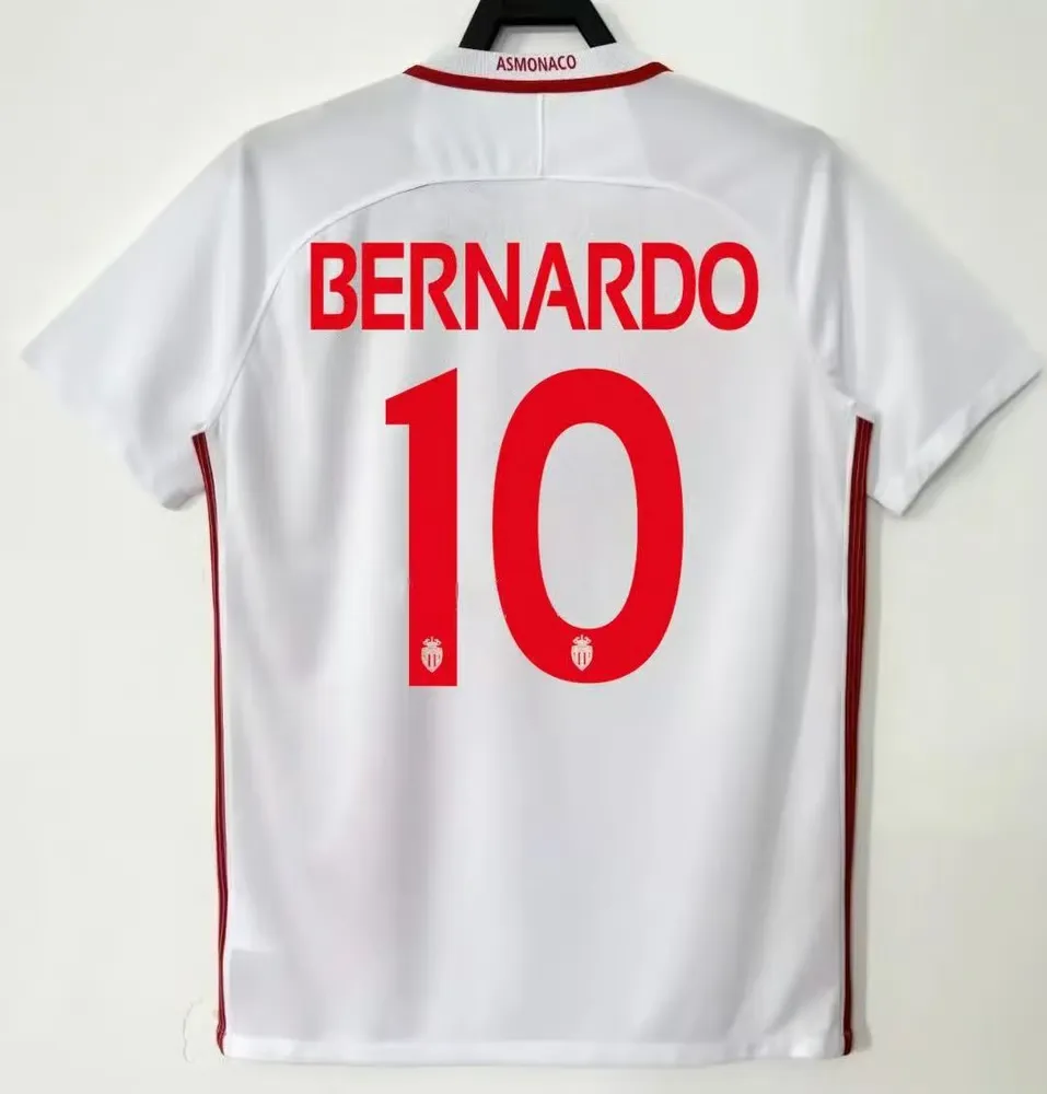 Camiseta de casa BERNARDO AS Monaco 2016/17 para mujeres