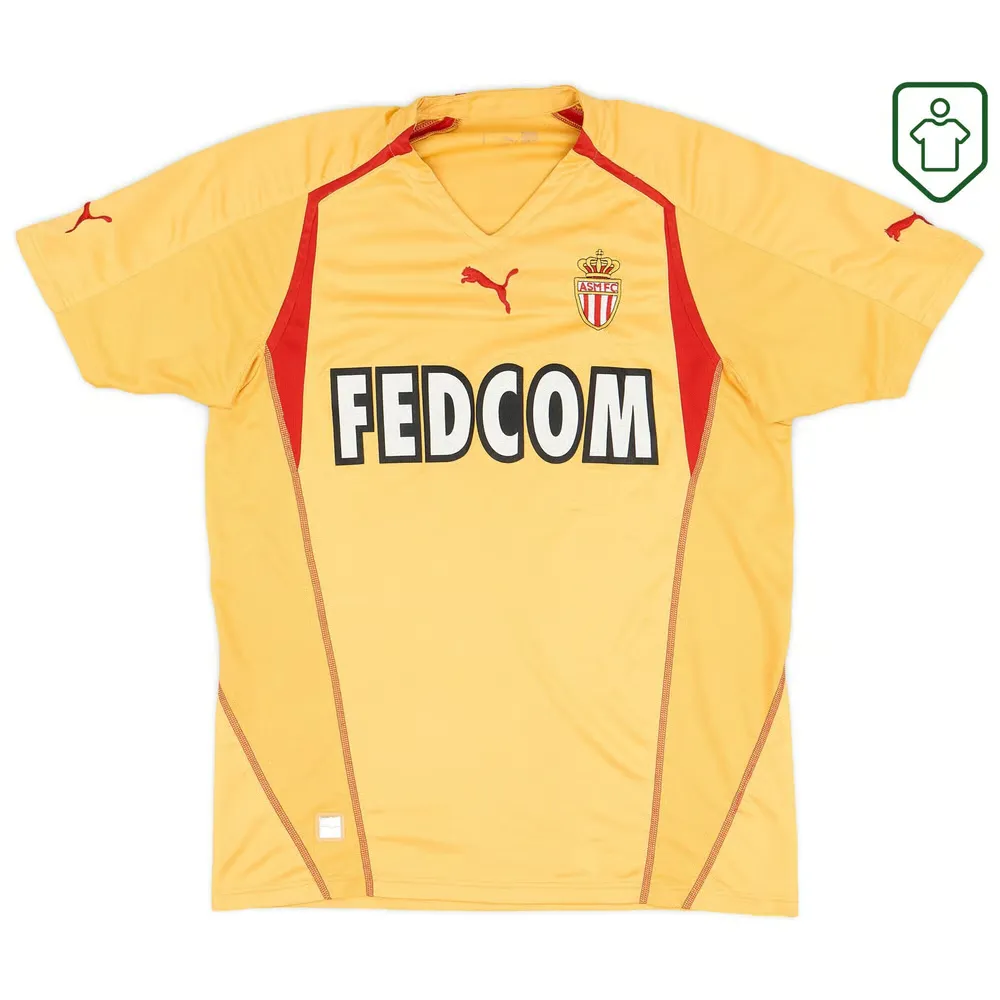 Hombre Camiseta retro visitante AS Monaco 2005/06
