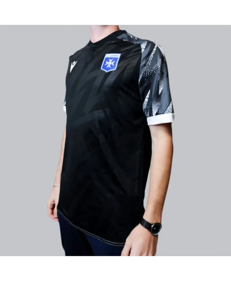 Camiseta de calentamiento tercera AJ Auxerre 2025/26 mujer - Negra