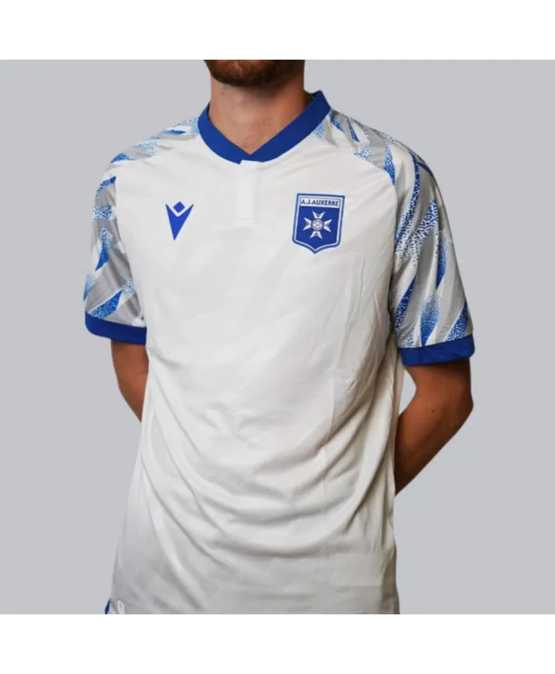 Camiseta de calentamiento tercera AJ Auxerre 2025/26 niño - Blanca