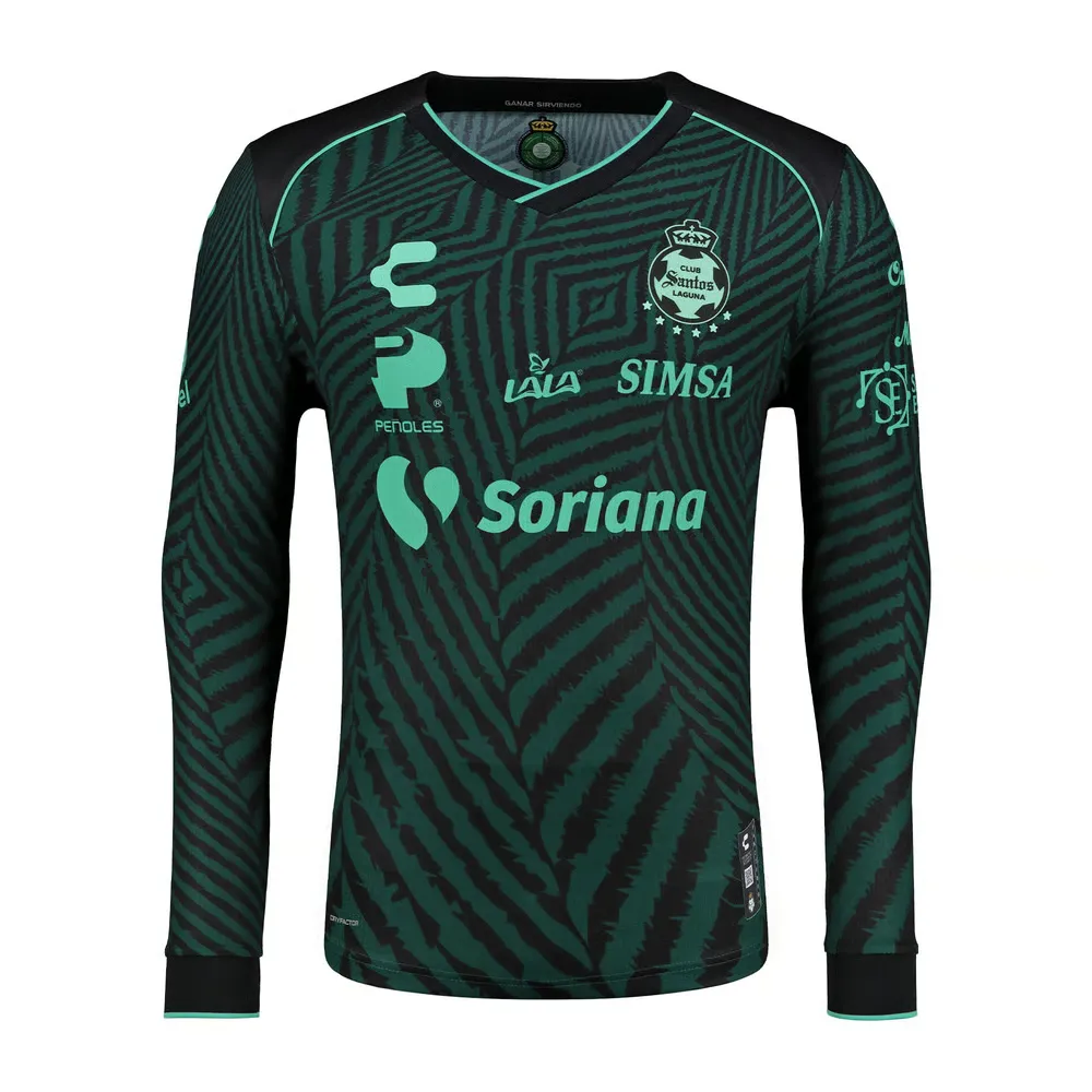 Camiseta Mujer Santos Laguna 2024/25 Visitante Manga Larga