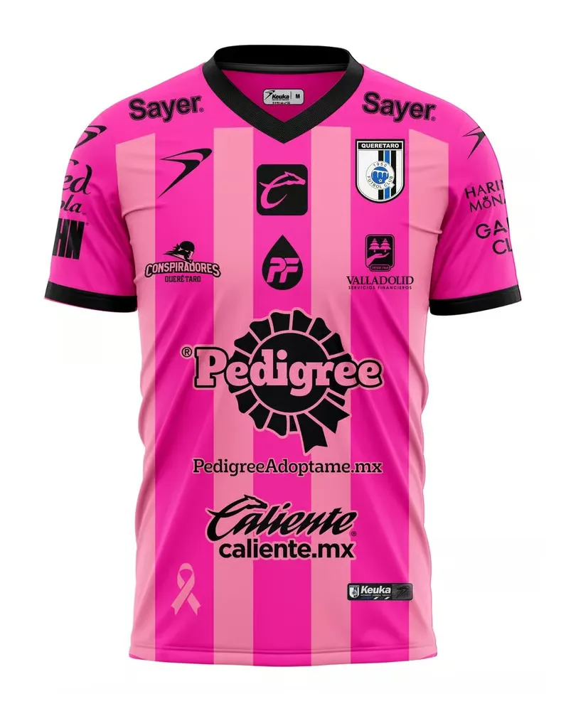 Camiseta Mujer Querétaro FC 2024/25 Tercera Pink October