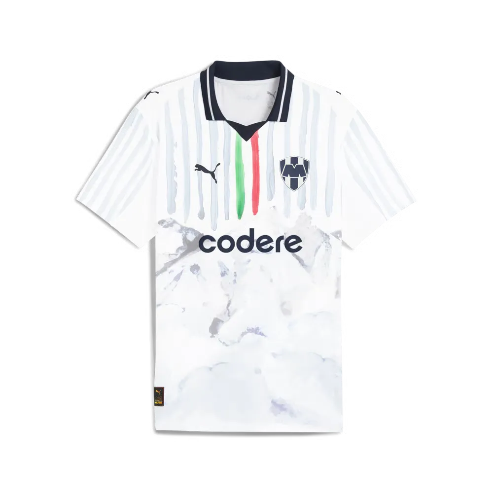 Hombre Monterrey FC 2025 Camiseta KidSuper - Blanca