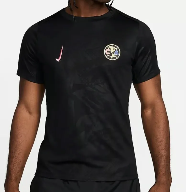 Camiseta Niño Tercera Prematch Negra Club América 2024/25