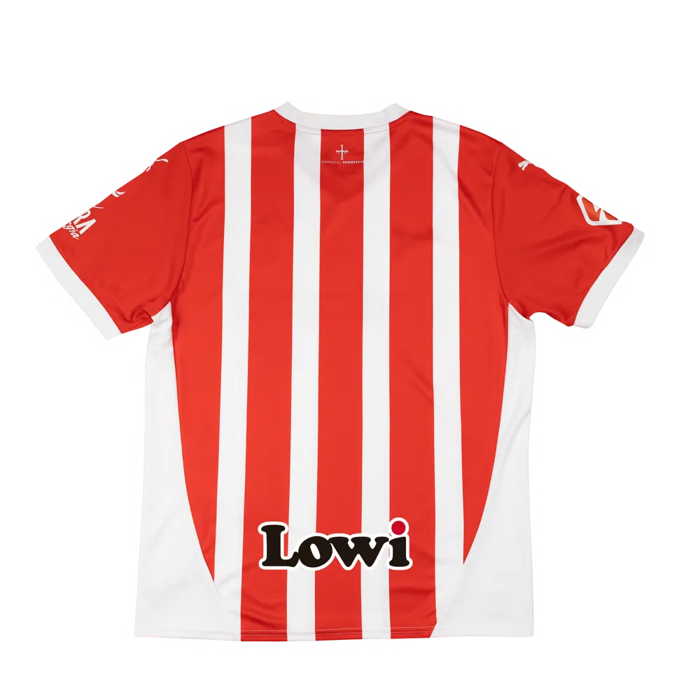 Camiseta de casa Real Sporting 2024/25 para niños