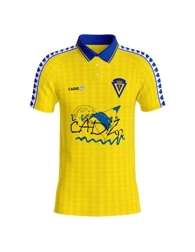 Camiseta retro de local del Cádiz CF 91/92 para mujer