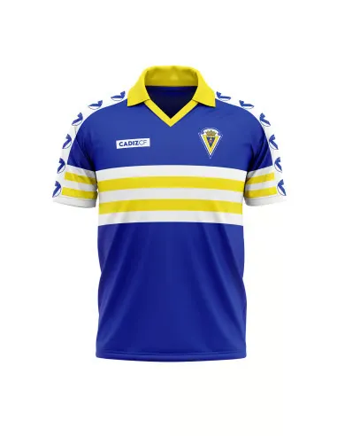 Camiseta retro de visitante del Cádiz CF 88/89 para mujer