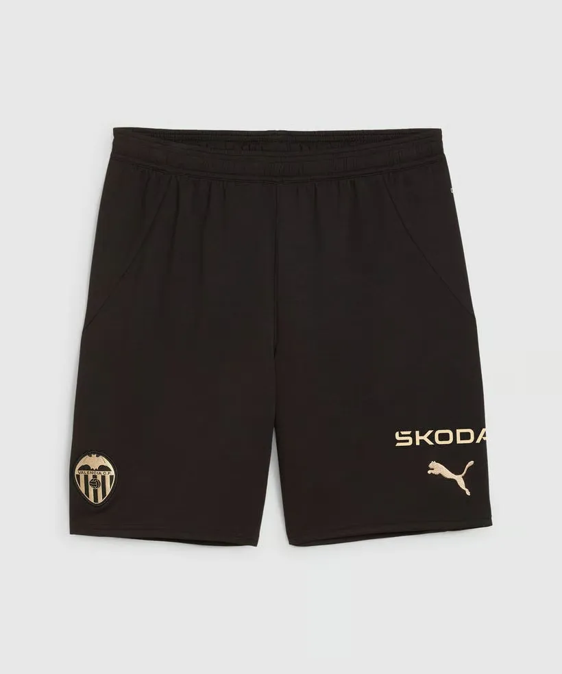 Pantalones Cortos Visitantes Infantiles Valencia CF 2024/25