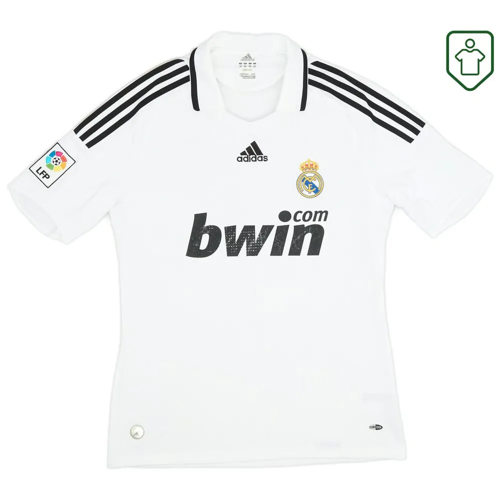 Hombre Camiseta retro local Real Madrid 2008/09