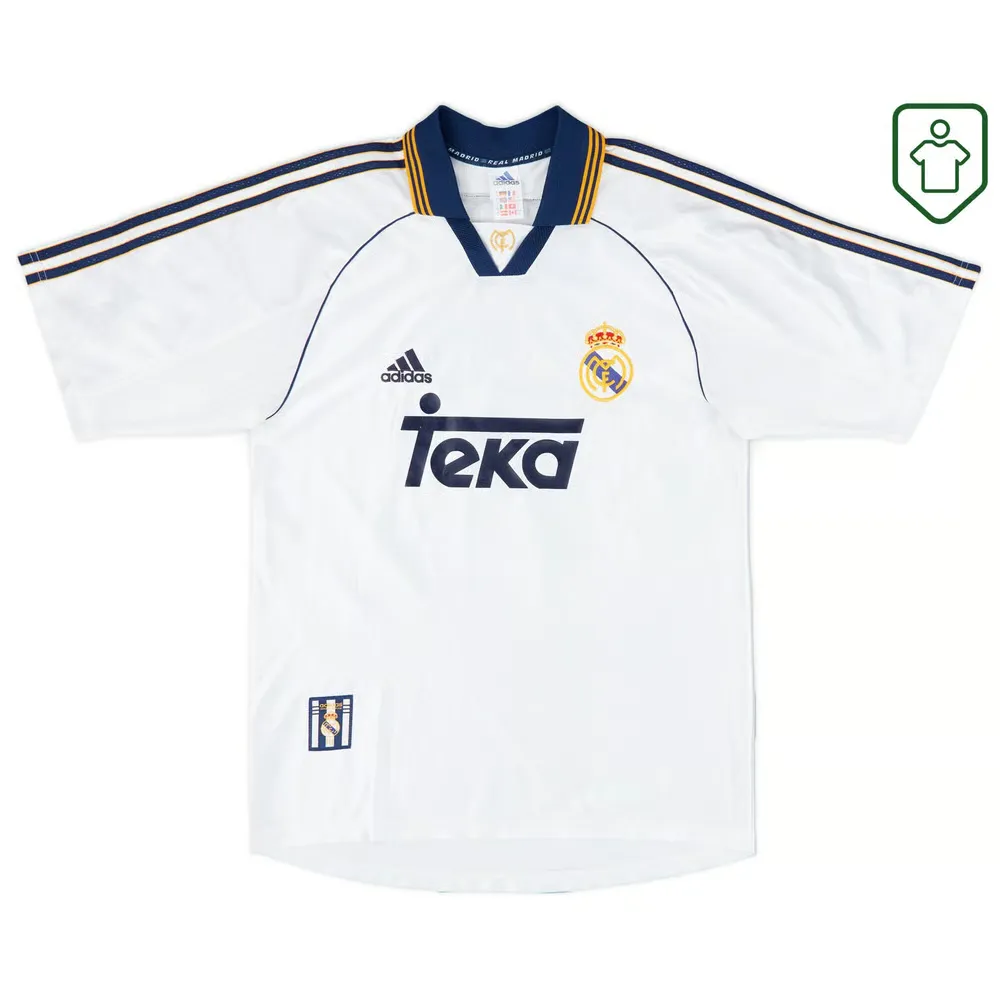 Hombre Camiseta retro local Real Madrid 2001 Raúl #7 - Imagen 2