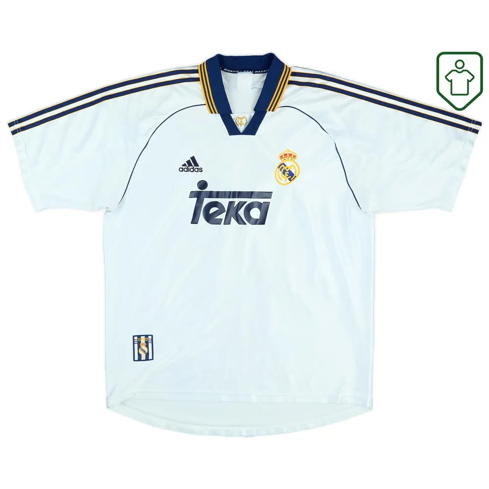 Hombre Camiseta retro local Real Madrid 1998/00 Raúl #7 - Imagen 2