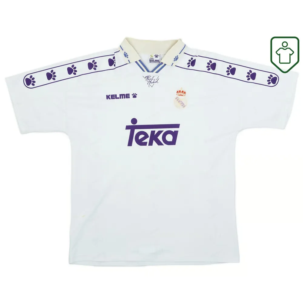 Hombre Camiseta retro local Real Madrid 1994/96
