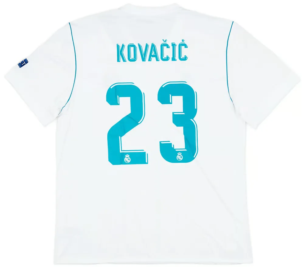 Camiseta de casa KOVACIC Real Madrid 2017/18 para hombres