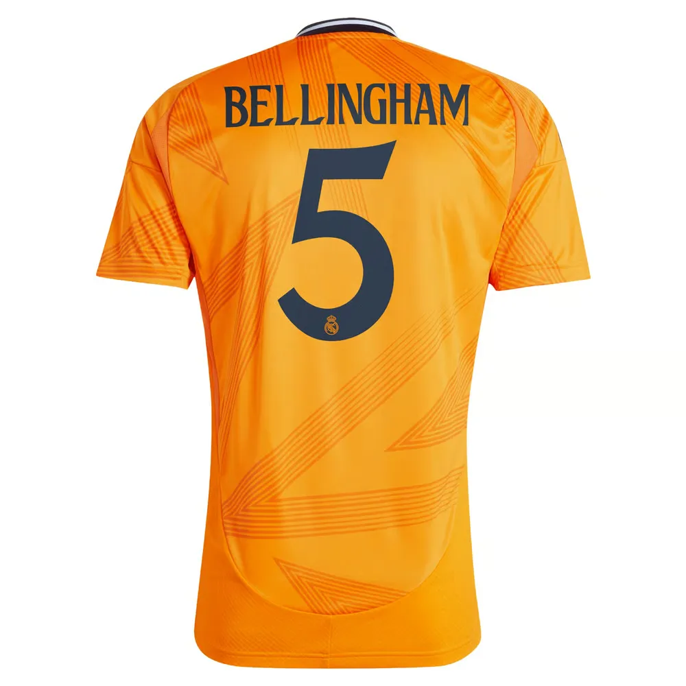 Camiseta de visitante BELLINGHAM Real Madrid 2024/25 para hombres