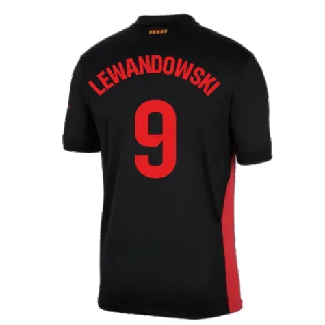 Camiseta de visitante LEWANDOWSKI FC Barcelona 2024/25 para hombres