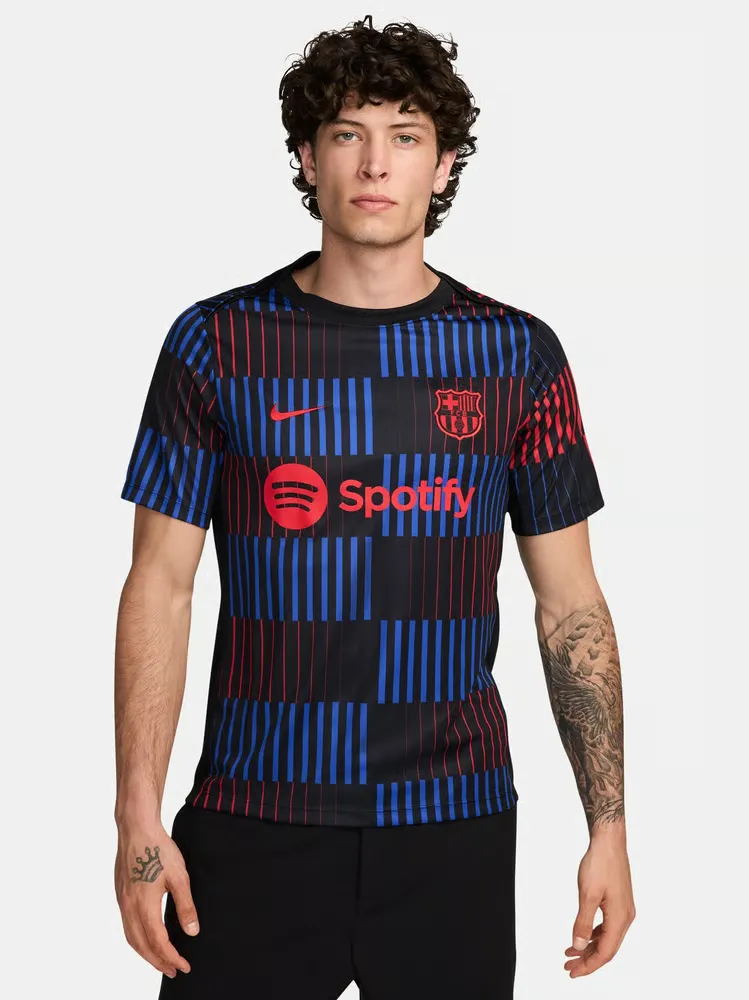 Camiseta de prematch de visitante de hombre FC Barcelona 2024/25