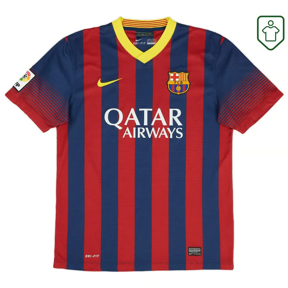 Hombre Camiseta retro local FC Barcelona 2013/14 Messi #10 - Imagen 2