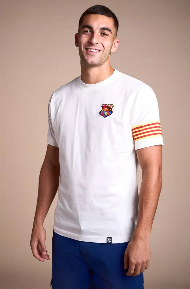 Camiseta Retro Johan Cruyff FC Barcelona de los 70 para Niño