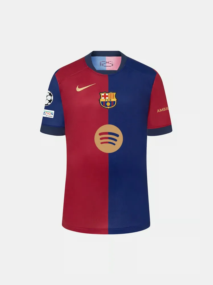Camiseta UCL de casa de niño FC Barcelona 2024/25