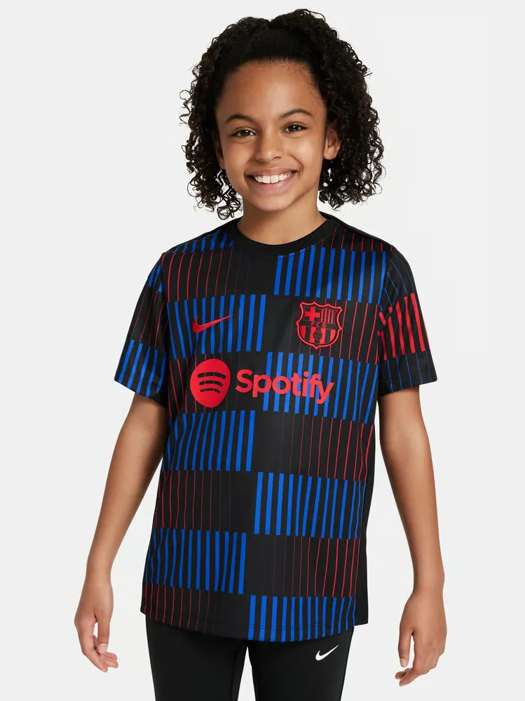 Camiseta de prematch de visitante de niño FC Barcelona 2024/25