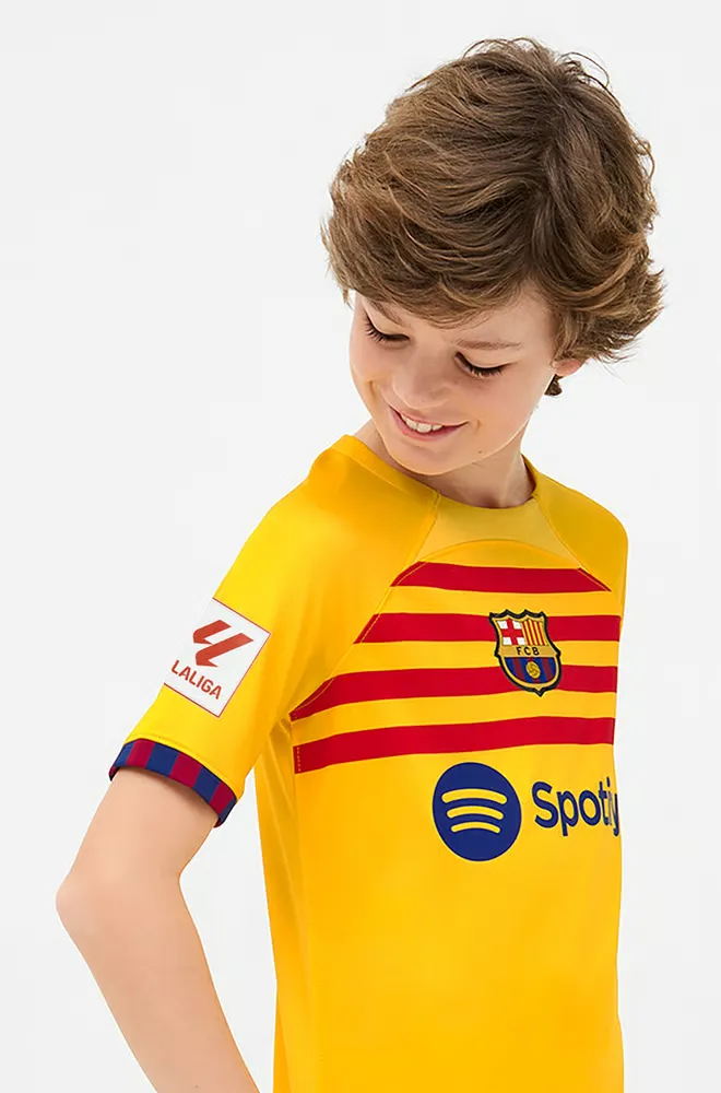 Camiseta de cuarta LFP de niño FC Barcelona 2023/24