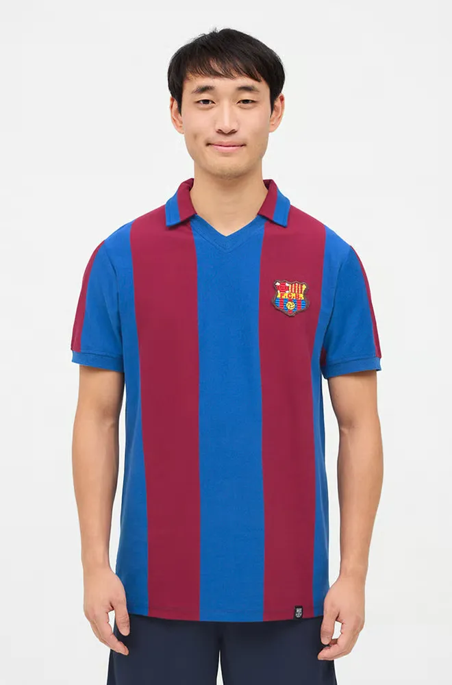 Camiseta Retro Vintage FC Barcelona 1980/81 para Niño