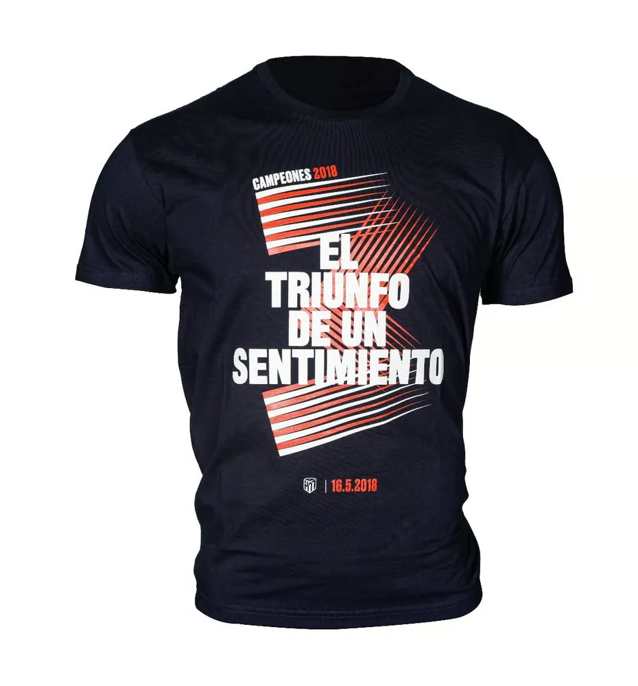 Camiseta Retro ATLÉTICO MADRID CAMPEONES EUROPA LEAGUE 2018 para Hombre