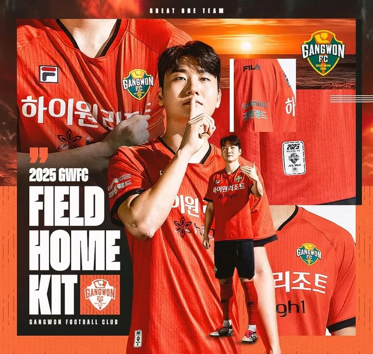 Camiseta de mujer Gangwon FC 2025 local