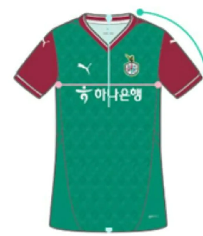 Camiseta de mujer Daejeon Hana Citizen 2025 visitante